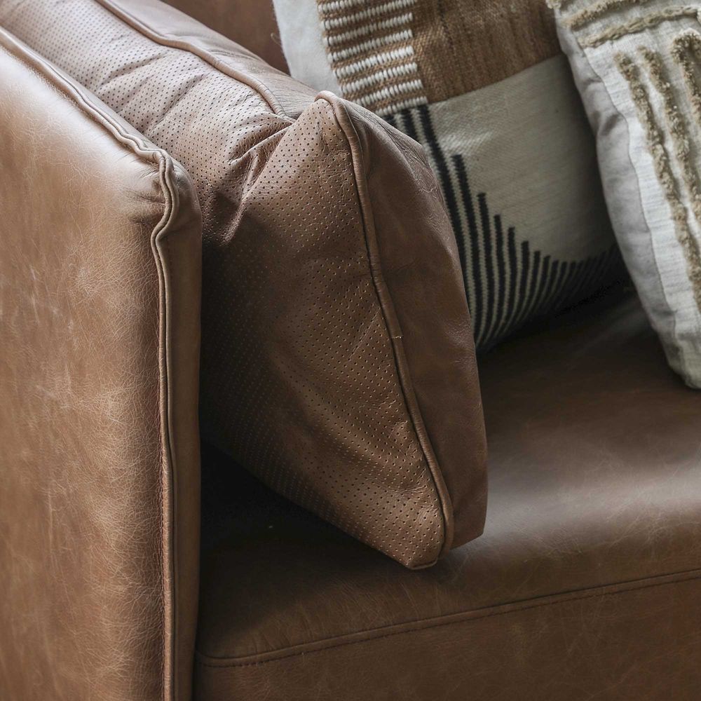 Wigmore Sofa Brown Leather