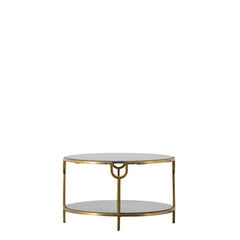 Weston Coffee Table Black Marble