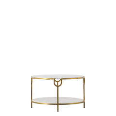 Weston Coffee Table White Marble