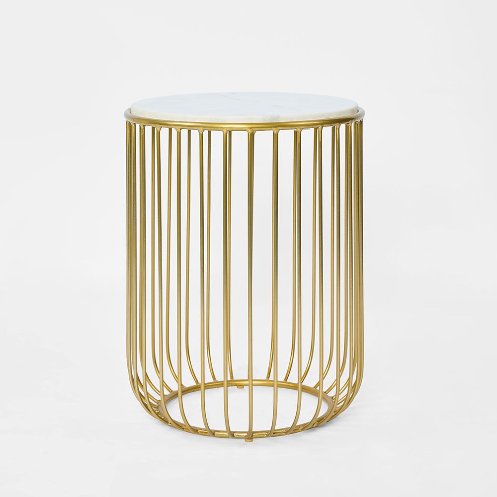 Riley Side Table Gold