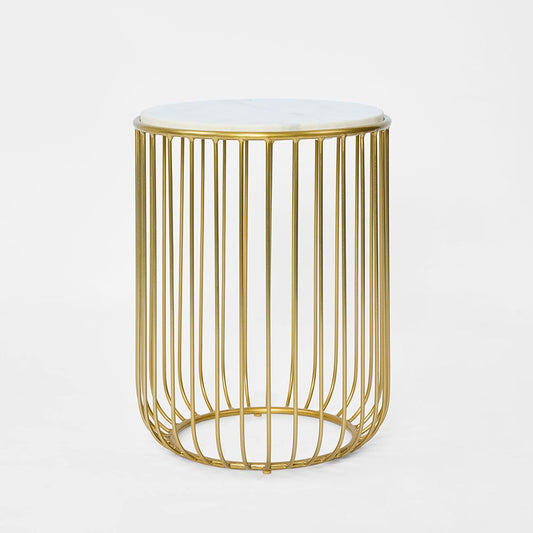 Riley Side Table Gold