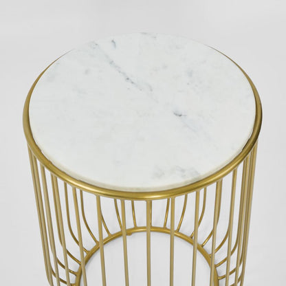 Riley Side Table Gold