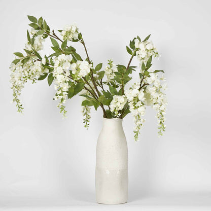 Tuba Wisteria White Floral Arrangement