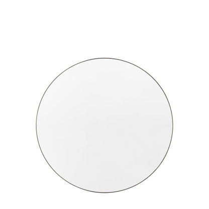 Bowie Round Mirror Silver