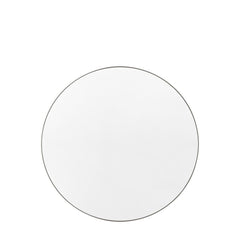 Bowie Round Mirror Silver