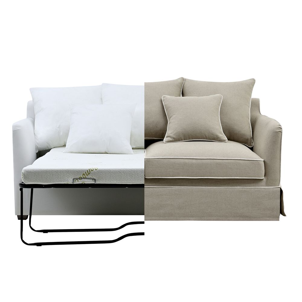 Noosa Hamptons 2 Seat Sofa Bed Base & Cushion Inserts