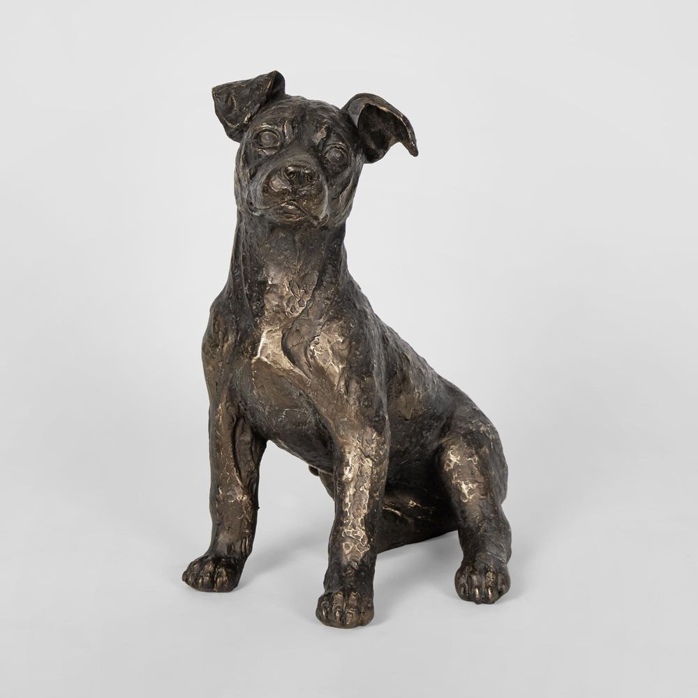 Bobby Dog Sculpture Bronze