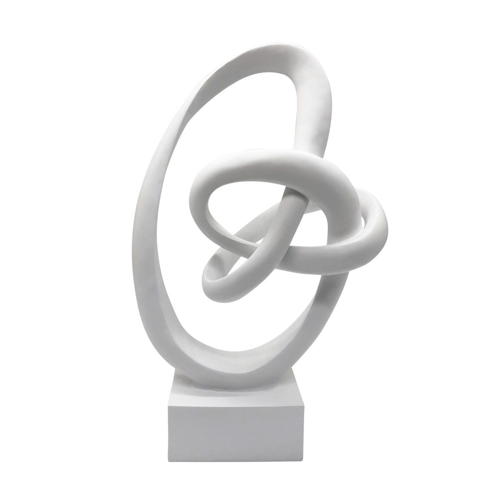 Sana Abstract Sculpture White