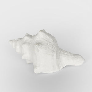 Seb White Sea Snail 12.5X7X5Cm