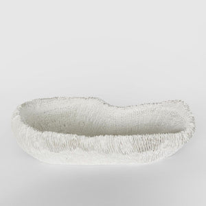 Haven White Coral Bowl 36X18X9Cm