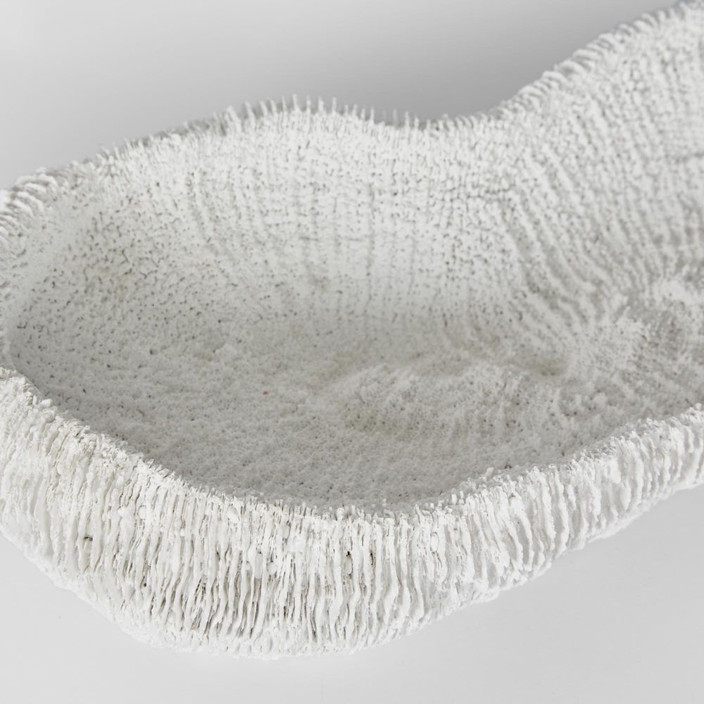 Haven White Coral Bowl 36X18X9Cm