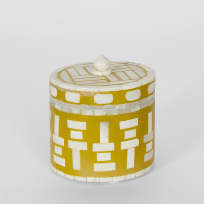 Sirena Trinket Box Mustard