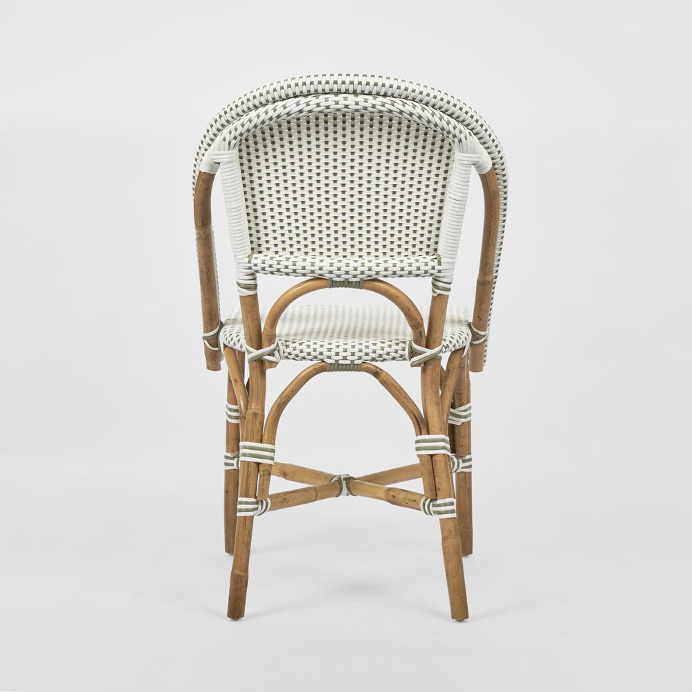 Riviera Rattan Dining Chair Grey -Outdoor Undercover