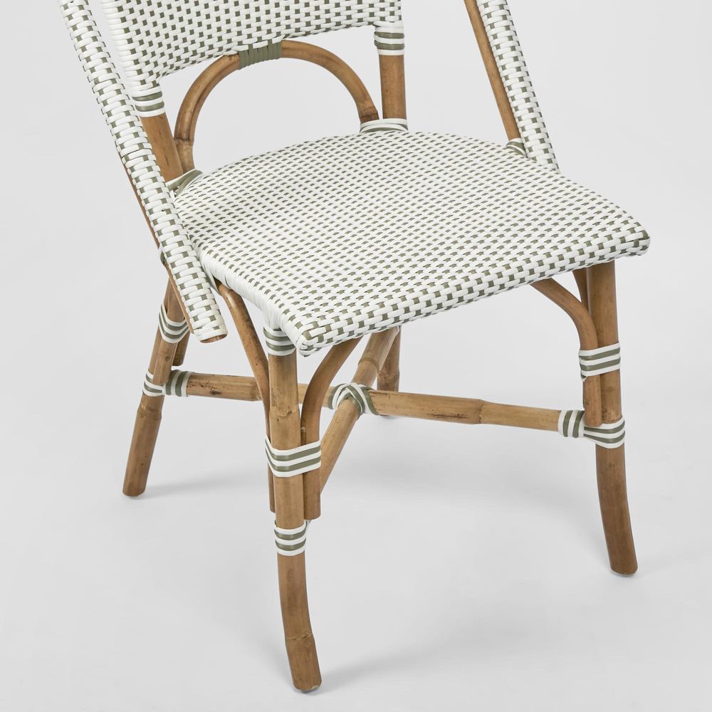 Riviera Rattan Dining Chair Grey -Outdoor Undercover