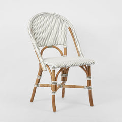 Riviera Rattan Dining Chair Grey -Outdoor Undercover