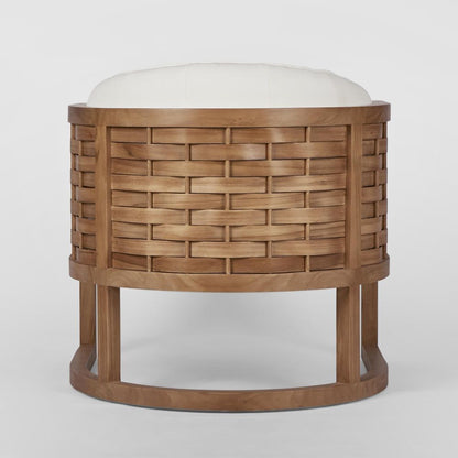 Weave Teak Armchair -Outdoor