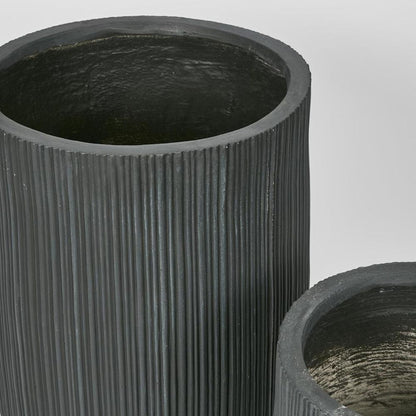 Alicia Planter Set Of 2 Black
