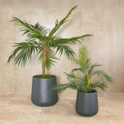 Quincy Planter Set Of 3 Black