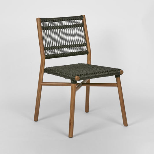 Wategos Teak Dining Chair Charcoal -Outdoor