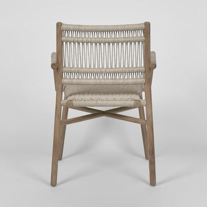 Wategos Teak Dining Armchair Natural -Outdoor