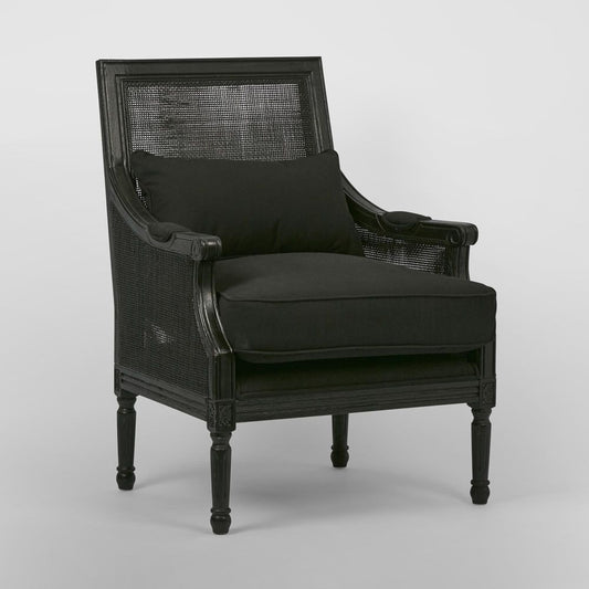 Hicks Black Armchair