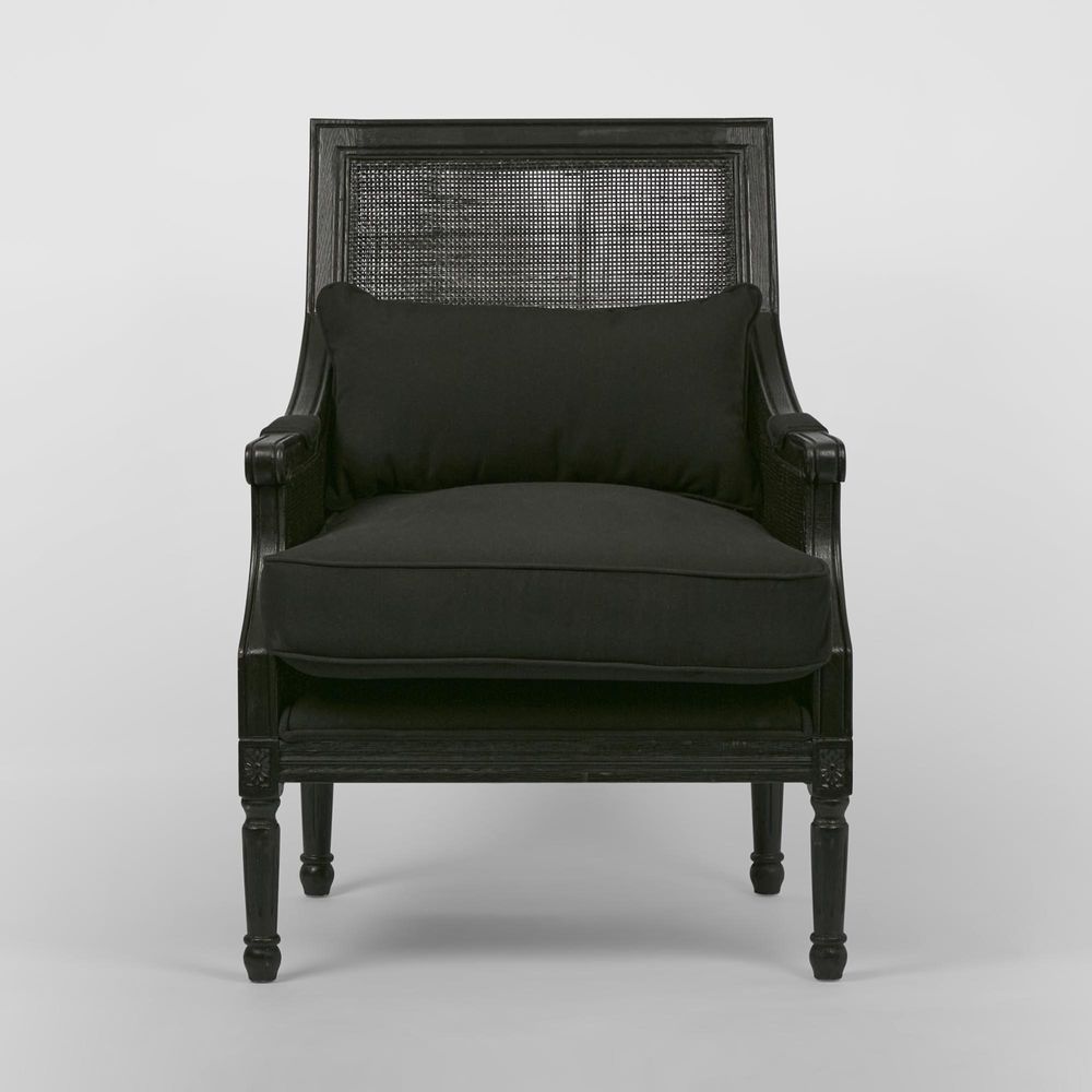 Hicks Black Armchair