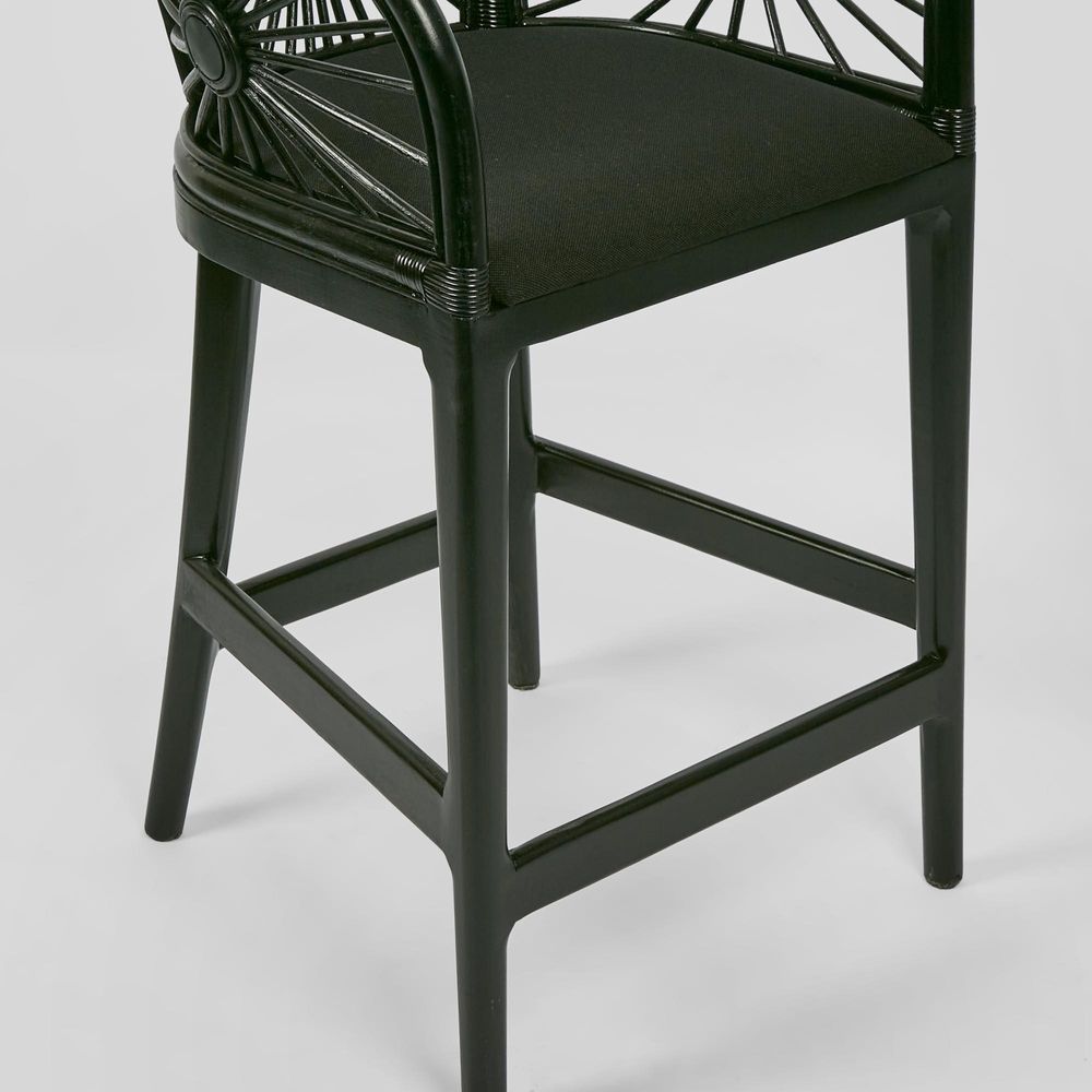 Solstice Counter Stool Black