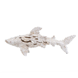 Bondi Shark Statue White