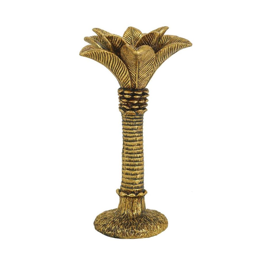 Coconut Palm Candle Holder Lge