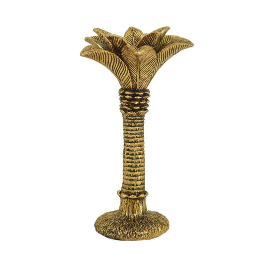 Coconut Palm Candle Holder Lge