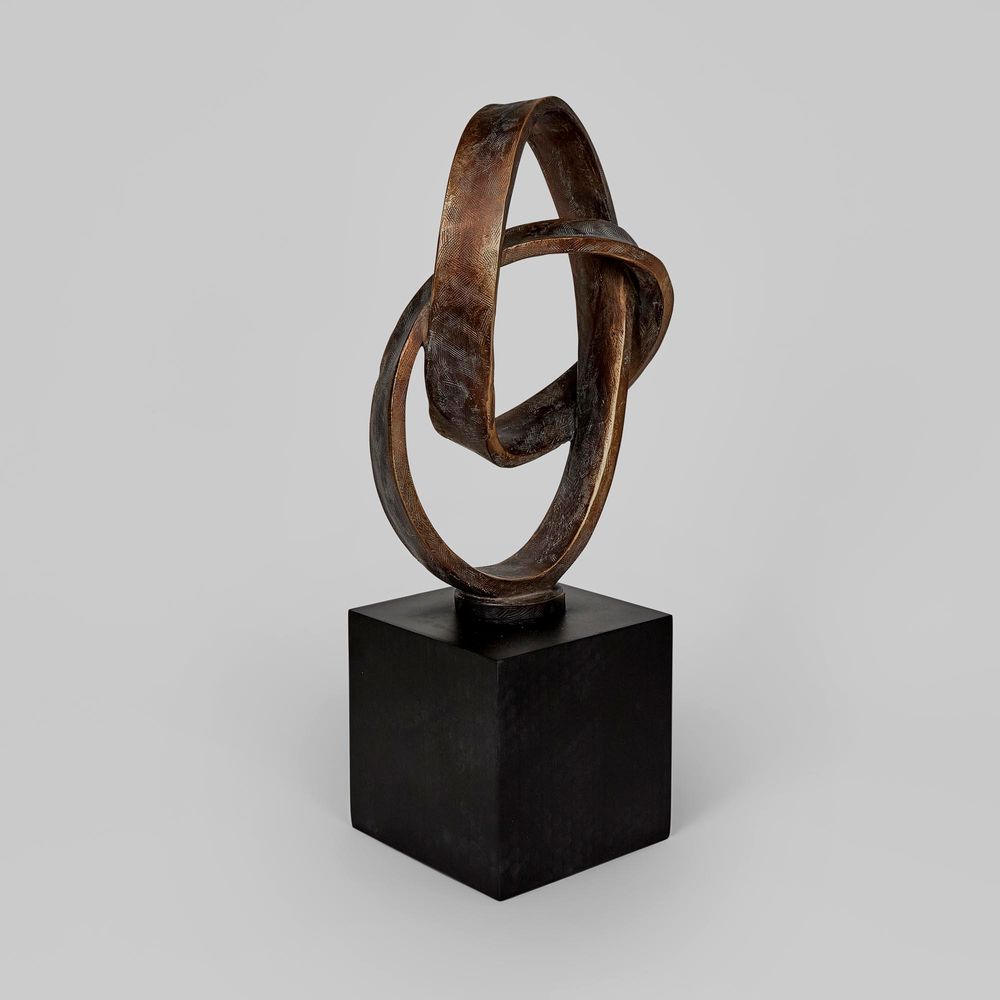 Warner Abstract Sculpture Bronze