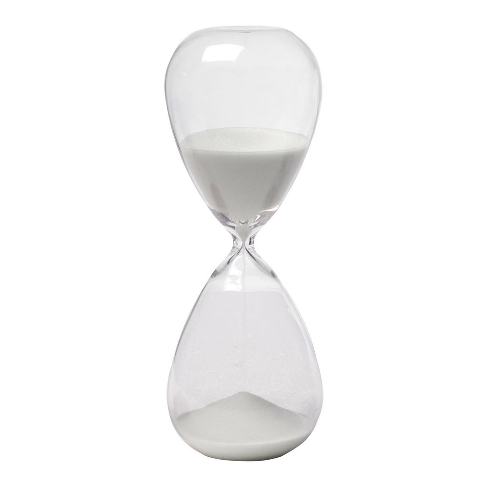 Tempus Sand Hourglass White