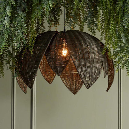 Bali Large Pendant Black