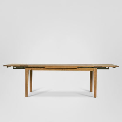 Barossa Extendable Hamptons Dining Table Oakwood