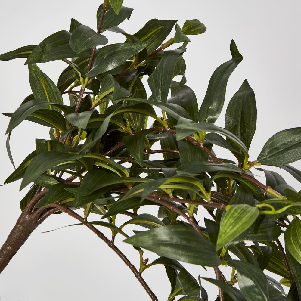 Japanese Bamboo Green Hanging Bush X 12 With 262 Leaves