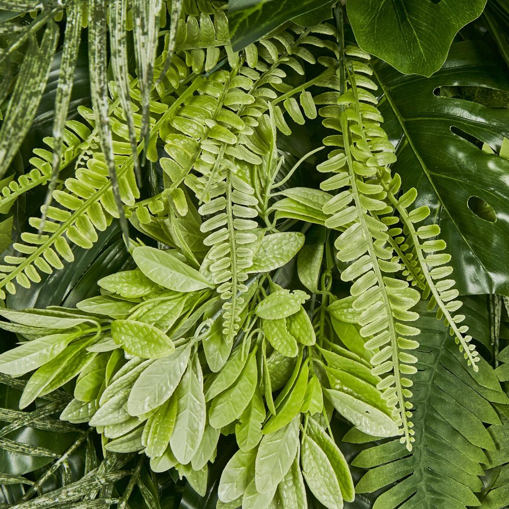 Tropical Green Leaf Greenery Runner