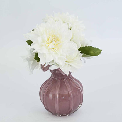 62Cm White Dahlia