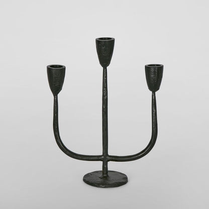 Jasper Candle Stand Black