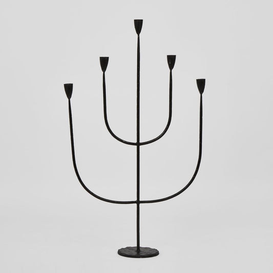 Joshua Candle Stand Black