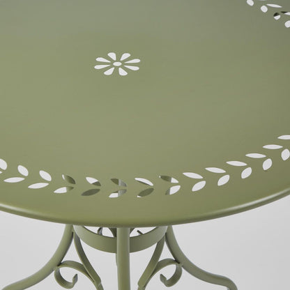 Annabel Round Table 70Cm Green -Outdoor