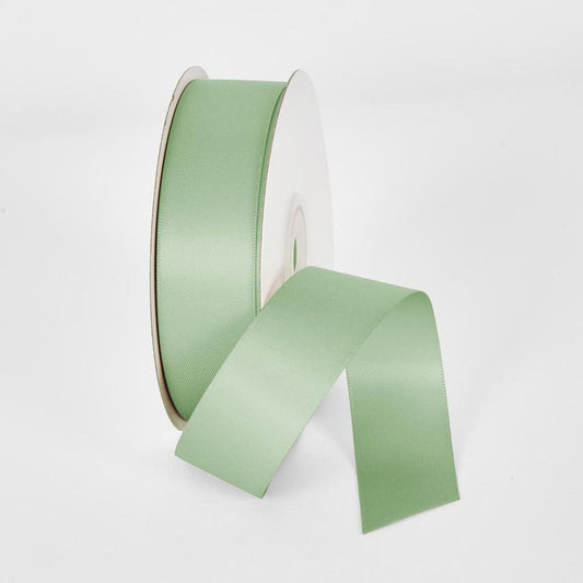 Pastel Green 22.86M - 25Mm Double Sided Satin Ribbon P513