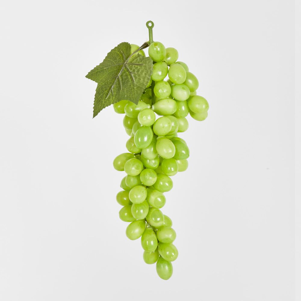 Green Grape Bunch With 85 Grapes