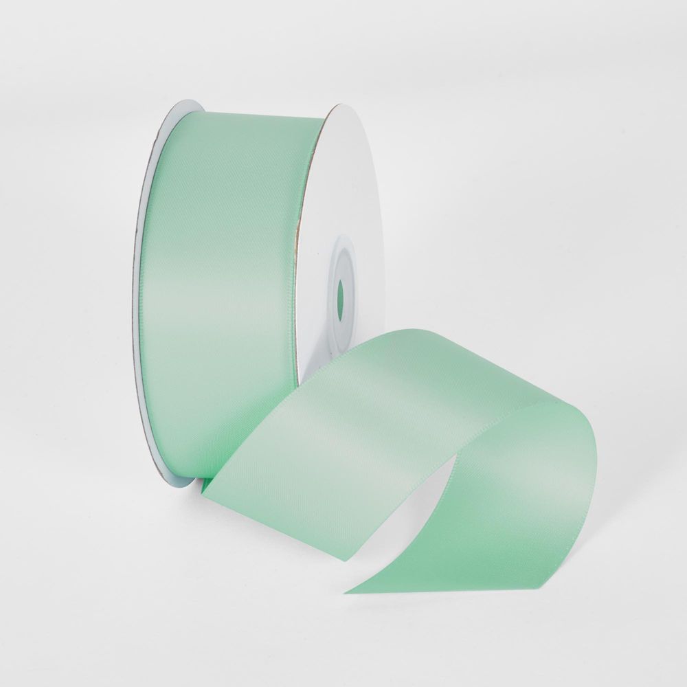 Aqua 22.86M -38Mm Double Sided Satin Ribbon P314