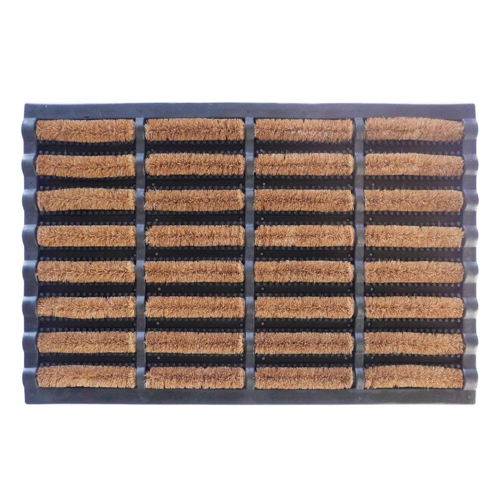 Brunswick Coir & Rubber Doormat/Boot Scraper Large 60X90