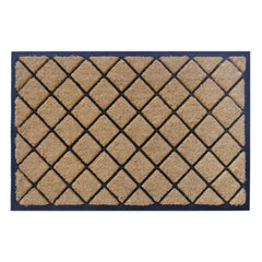 Trellis Coir & Rubber Doormat Large 60X90