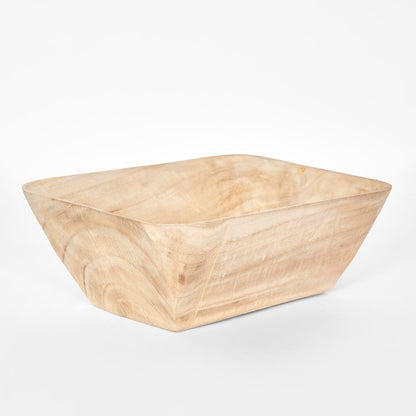 Wooden Square Bowl