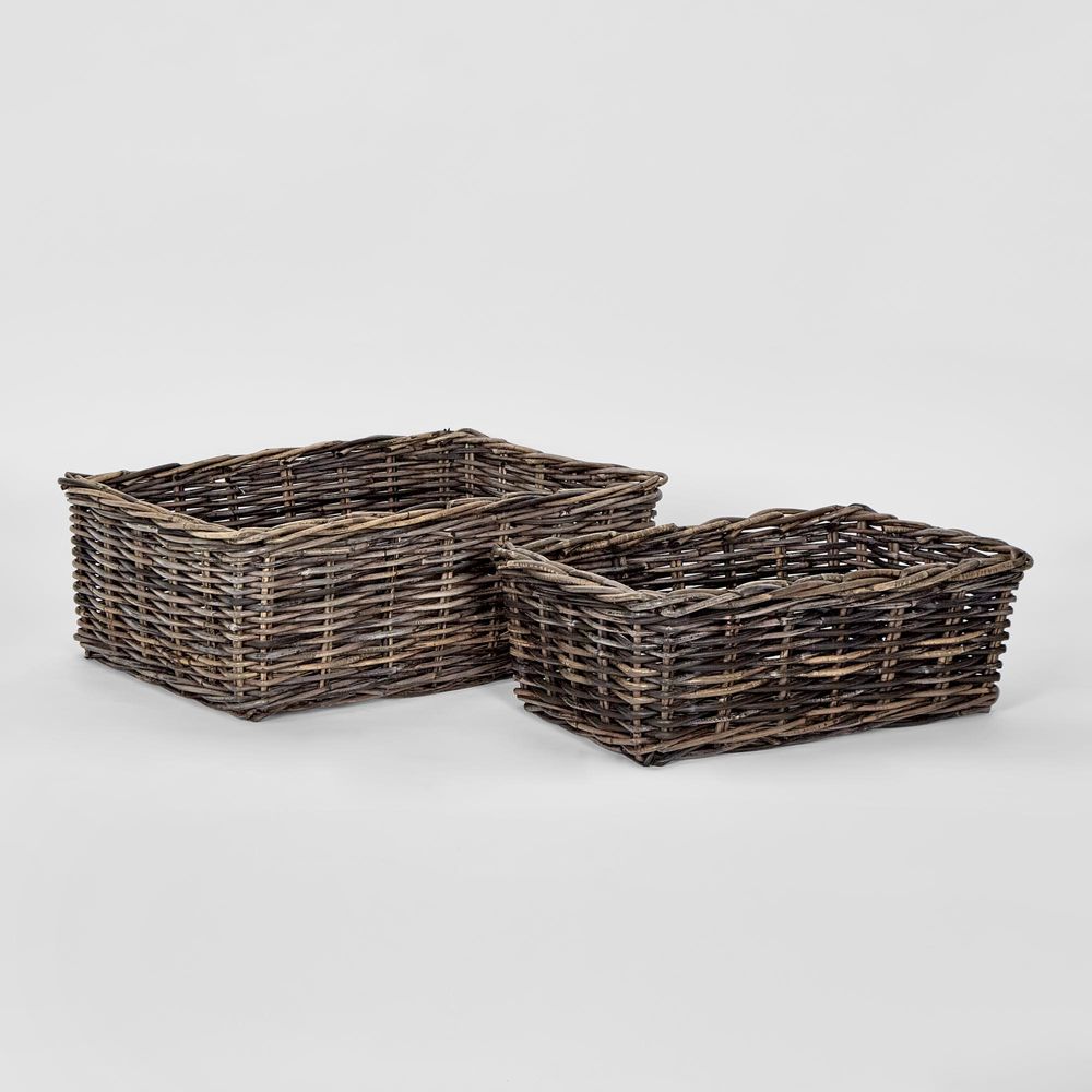 Cassis Rect Basket Set2