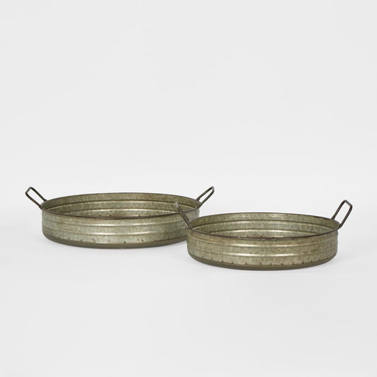 Lille Round Trays Set Of 2