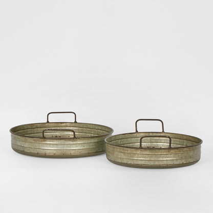 Lille Round Trays Set Of 2