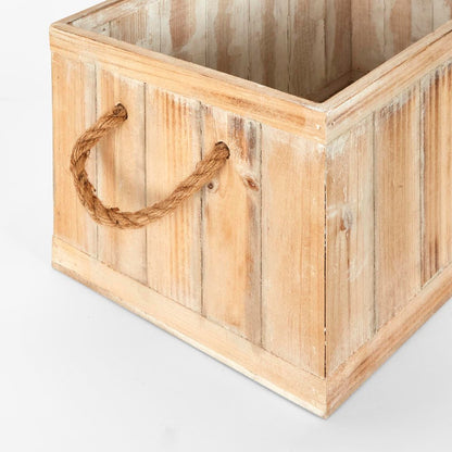 Slatted Wooden Box M2 Se